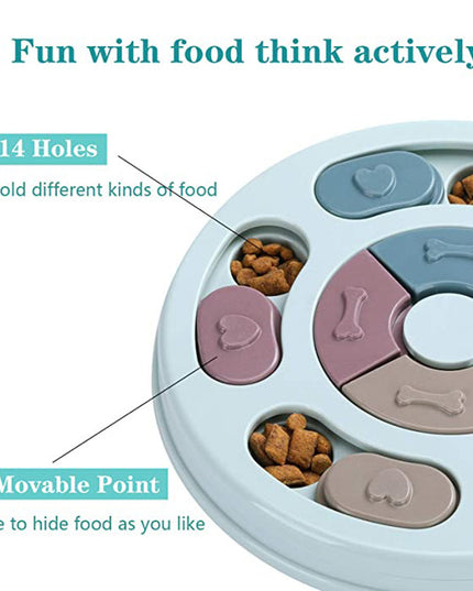 Manufacturers Stock Household Pets Dog Puzzle Feeding Bowls Dog Puzzles Feeding Bowls