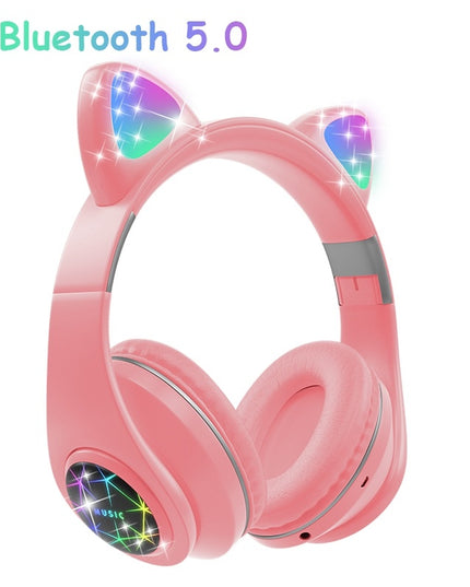 Cat ear wireless sports Bluetooth headset