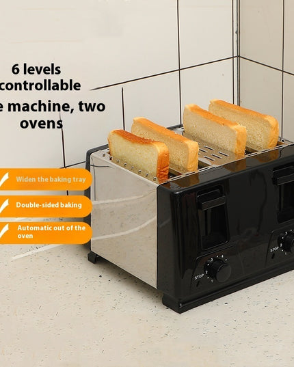 Home Breakfast Bread Maker Toaster One Machine Double Roast