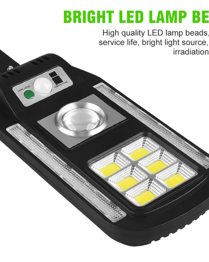 Outdoor Solar Street Light With Colorful Warning
