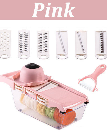 Multifunctional Vegetable Cutter Home Kitchen Slicing And Dicing Fruit Artifact