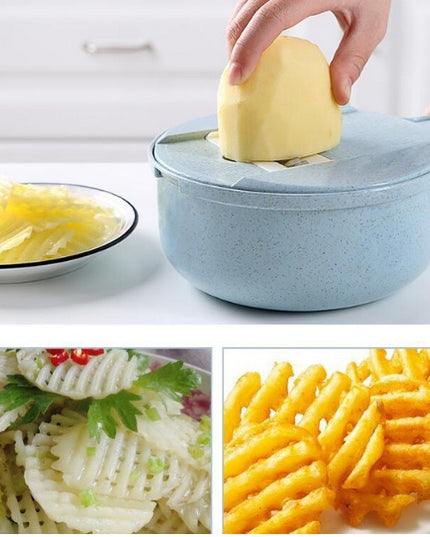 8 In 1 Mandoline Slicer Vegetable Slicer Potato Peeler Carrot Onion Grater