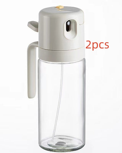 2 In 1 Oil Sprayer Bottle BBQ Cooking Oil Dispenser