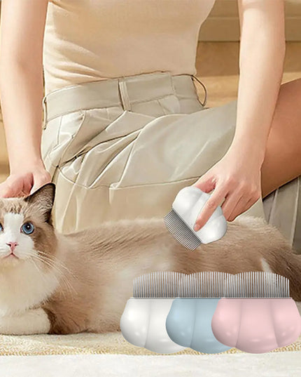 Dog Grooming Comb Comfortable Pet Small Lice Flea Combs Universal Shedding Brush Shell Comb Removes Tangles For Dogs Rabbit Pets Products