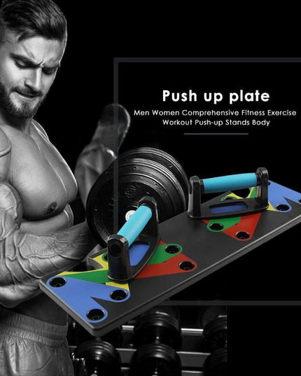 Nine-function Push-up Board Bracket for Indoor Gymmer