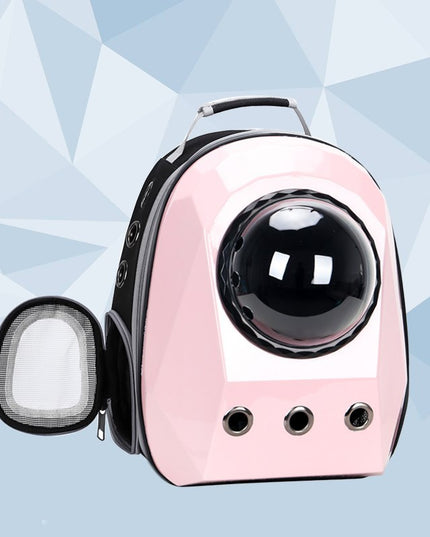 Cat Carrier Bags Breathable Pet Carriers Dog Cat Backpack Travel Space Capsule Cage Pet Transport Bag Carrying Portable Outdoor