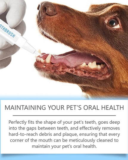 Soft Breath Care Pet Toothbrush Pen