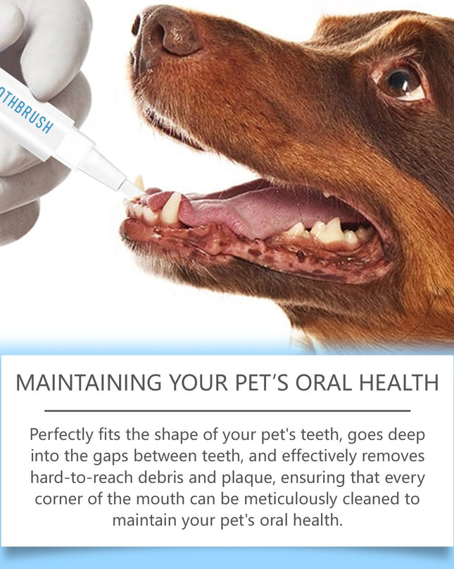 Soft Breath Care Pet Toothbrush Pen