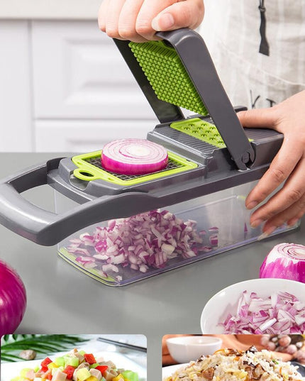 Multifunctional Vegetable Cutter Home Kitchen Slicing And Dicing Fruit Artifact