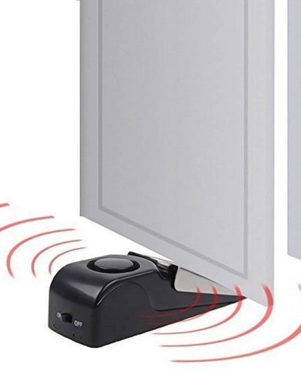 Electronic Burglar Alarm Intelligent Home Security Wedge Door Stop Alarm System Device Hotel Intruder Alert Detection