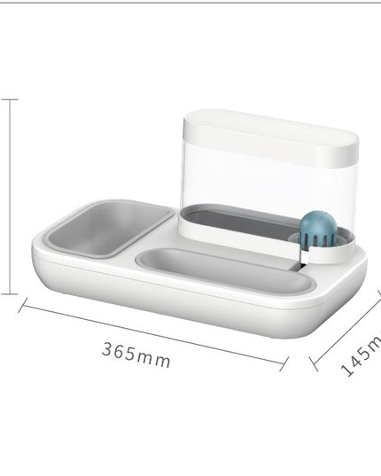4 Style Pet Cat Bowl Dog for Cats Feeder Bowls Kitten Automatic Drinking Fountain 1.5L Capacity Puppy Feeding Waterer Products