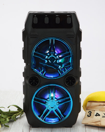 Wireless Bluetooth Speaker Dual Speakers Outdoor Portable Loud Speaker