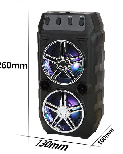 Wireless Bluetooth Speaker Dual Speakers Outdoor Portable Loud Speaker