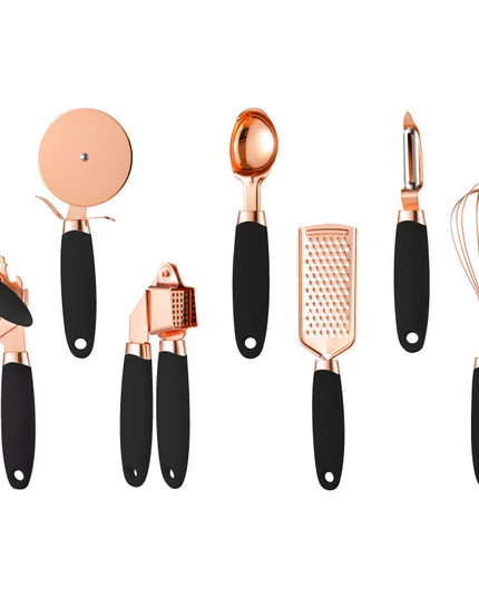 Kitchen Household Peeler Gadget Copper Plating Set