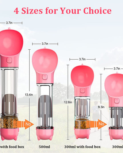 Pet Multi-functional Water Bottle
