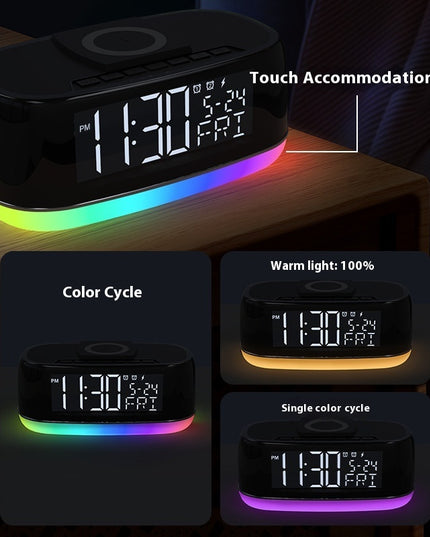 Bluetooth Audio High-power Subwoofer Wireless Charging Colorful Light