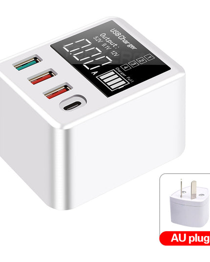 4-port charger travel charging head