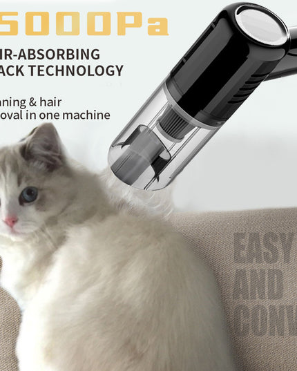 Dogs And Cats Pet Hair Suction Dry And Wet Dual-use Car Handheld Small Vacuum Cleaner Pet Hair Removal Supplies