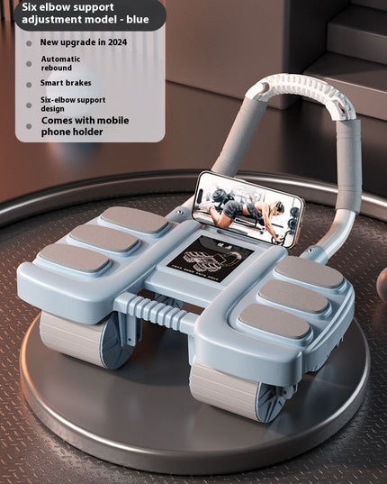 Intelligent Four-wheel Abdominal Wheel Automatic Rebound Elbow Support