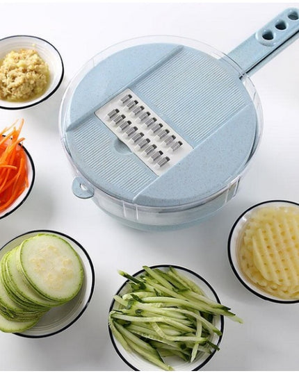 8 In 1 Mandoline Slicer Vegetable Slicer Potato Peeler Carrot Onion Grater