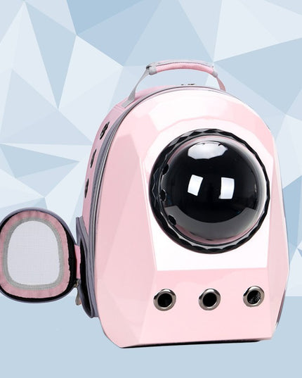 Cat Carrier Bags Breathable Pet Carriers Dog Cat Backpack Travel Space Capsule Cage Pet Transport Bag Carrying Portable Outdoor