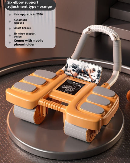 Intelligent Four-wheel Abdominal Wheel Automatic Rebound Elbow Support