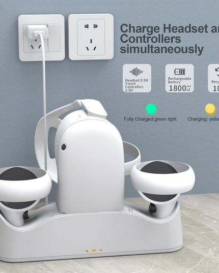 VR Glasses Handle Magnetic Charging Base