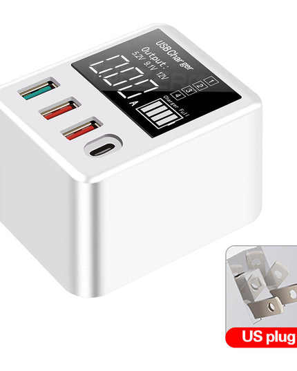 4-port charger travel charging head