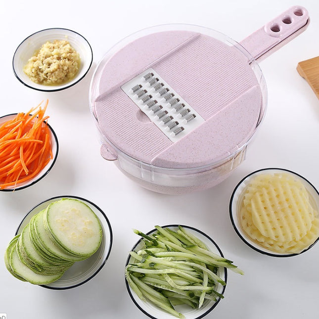 8 In 1 Mandoline Slicer Vegetable Slicer Potato Peeler Carrot Onion Grater