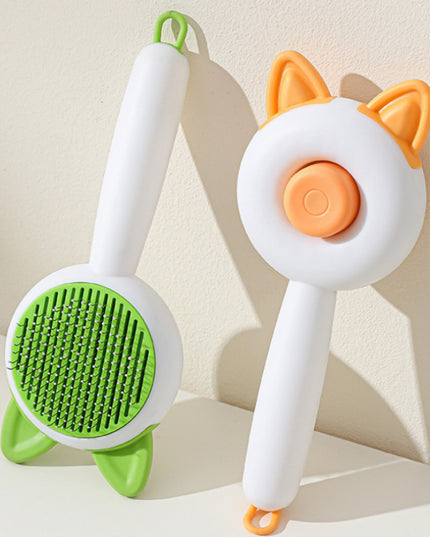 Pet Dog Brush Cat Comb Self Cleaning Pet Hair Remover Brush For Dogs Cats Grooming Tools Pets Dematting Comb Dogs Accessories Pet Products