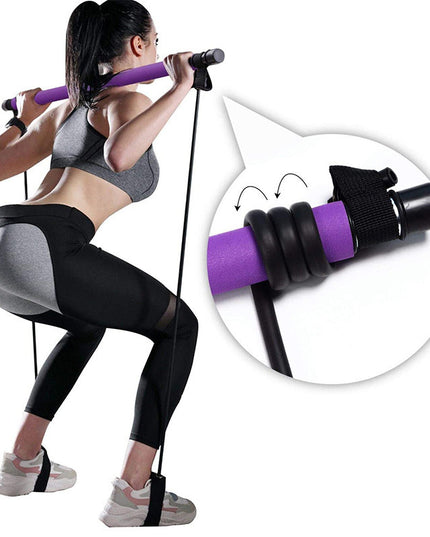 Fitness Yoga Pilates Bar Portable