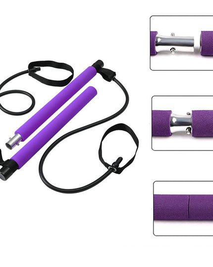 Fitness Yoga Pilates Bar Portable