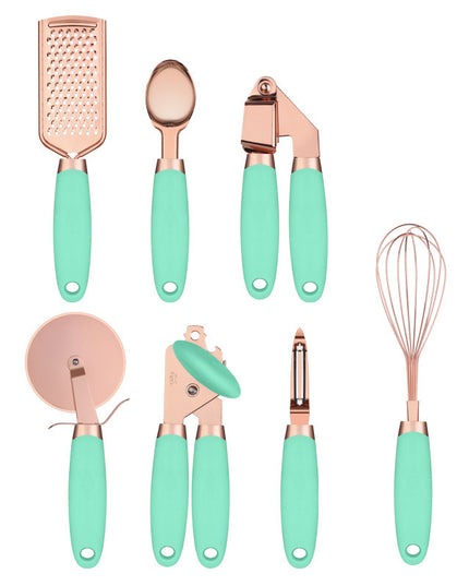 Kitchen Household Peeler Gadget Copper Plating Set