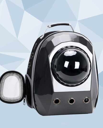 Cat Carrier Bags Breathable Pet Carriers Dog Cat Backpack Travel Space Capsule Cage Pet Transport Bag Carrying Portable Outdoor