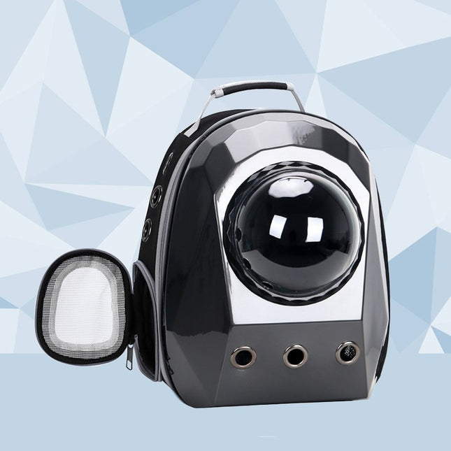 Cat Carrier Bags Breathable Pet Carriers Dog Cat Backpack Travel Space Capsule Cage Pet Transport Bag Carrying Portable Outdoor