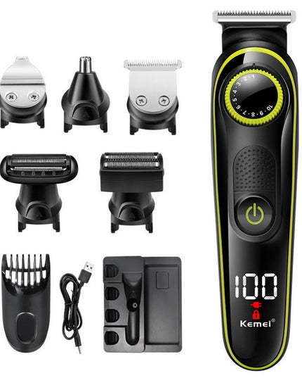 Household Multifunctional Electric Hair Clipper Rechargeable Suit