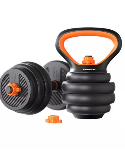 Dumbbells Kettlebells, Barbells Multifunctional Combination Six In One