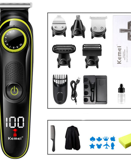 Household Multifunctional Electric Hair Clipper Rechargeable Suit