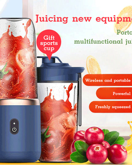 6blade Portable Blender Mini Juicer Cup Extractor