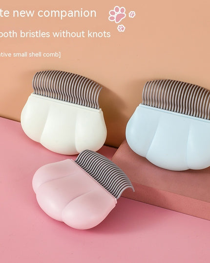 Dog Grooming Comb Comfortable Pet Small Lice Flea Combs Universal Shedding Brush Shell Comb Removes Tangles For Dogs Rabbit Pets Products