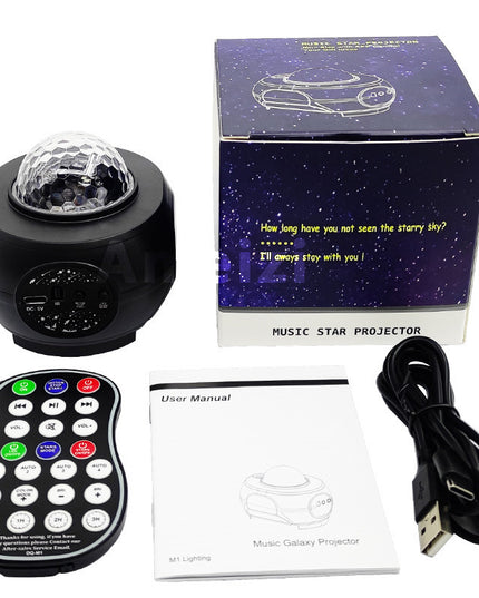 APP Starry Sky Projector Music Small Night Lamp