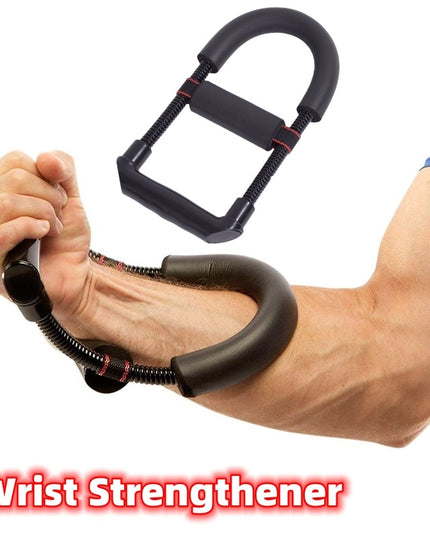 Grip Power Wrist Forearm Hand Grip Arm Trainer Adjustable Forearm Hand Wrist Exercises Force Trainer Power Strengthener Grip Fitness