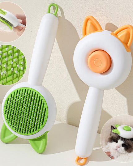 Pet Dog Brush Cat Comb Self Cleaning Pet Hair Remover Brush For Dogs Cats Grooming Tools Pets Dematting Comb Dogs Accessories Pet Products