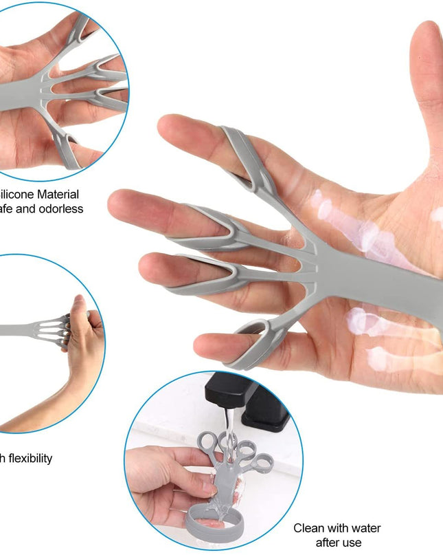 Silicone Grip Device Finger Exercise Stretcher