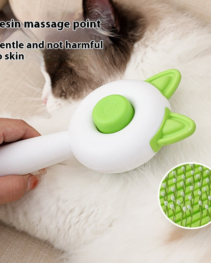 Pet Dog Brush Cat Comb Self Cleaning Pet Hair Remover Brush For Dogs Cats Grooming Tools Pets Dematting Comb Dogs Accessories Pet Products